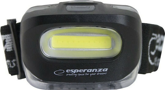 Esperanza Φακός Κεφαλής LED με Μέγιστη Φωτεινότητα 100lm