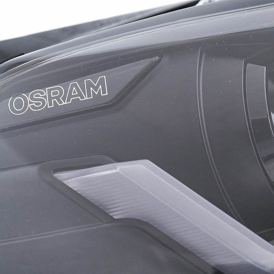 Osram Μπροστινά Φανάρια Led για Volkswagen Golf VII DRL Full Led Halogen Version Black 17-19 2τμχ