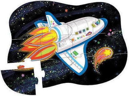 Kids Puzzle Rocket for 2+ years+ Years 12pcs Crocodile Creek