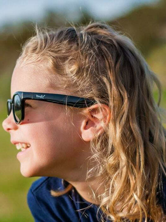 Real Shades Surf Toddler Unbreakable Kids Sunglasses Black For 2-4 Years