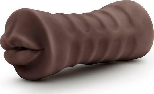 Blush Hot Chocolate Heather Chocolate Vibrating Masturbator Masturbator BL-73526 1buc