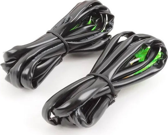 JOM Πίσω Φανάρια Led για Volkswagen Golf Mk5 Dynamic Black 2003-2008 2τμχ