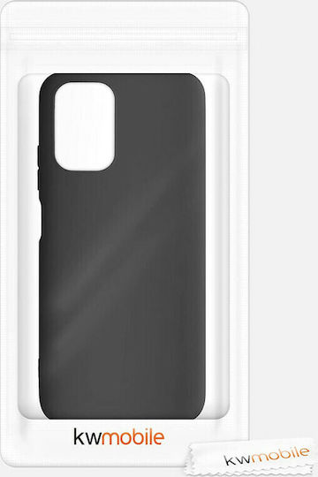 KWmobile Back Cover Σιλικόνης Black Matte (Redmi Note 10 / 10s / Poco M5s)