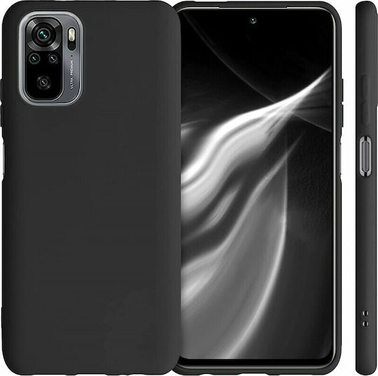 KWmobile Back Cover Σιλικόνης Black Matte (Redmi Note 10 / 10s / Poco M5s)