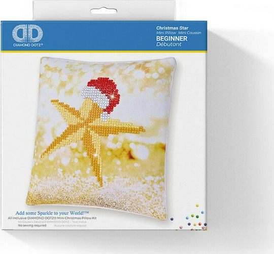 Diamond Dotz Pernă Diamond Painting Kit Mini Mozaic Stea de Crăciun