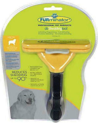 FURminator Tool Χτένα L για Μακρύτριχους Σκύλους με Ξυράφι για Απομάκρυνση Τριχών