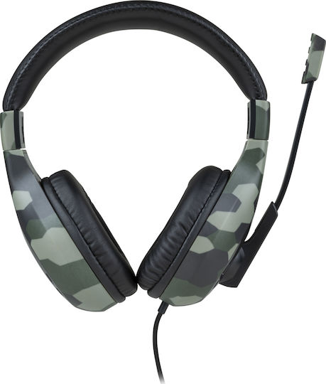 Bigben Interactive Stereo Over Ear Gaming Headset cu conexiune 3,5mm Verde