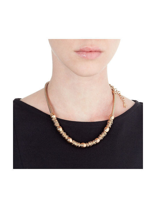 Folli Follie Necklace from Gold Plated Steel