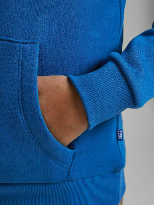 Kids Sweatshirt with Hood Light Blue Sweatshirt