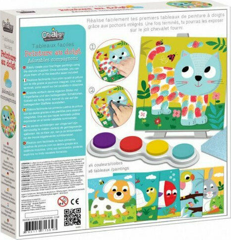 Crealign Painting Finger paints Pets for Children 3+ years Years