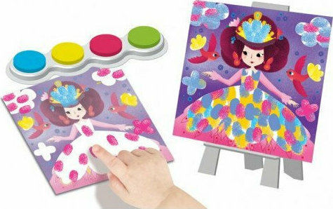Crealign Painting Finger paints Fairy World for Children 3+ years Years