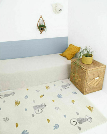 Nattiot Little Wild Monkey Miel 120x170cm