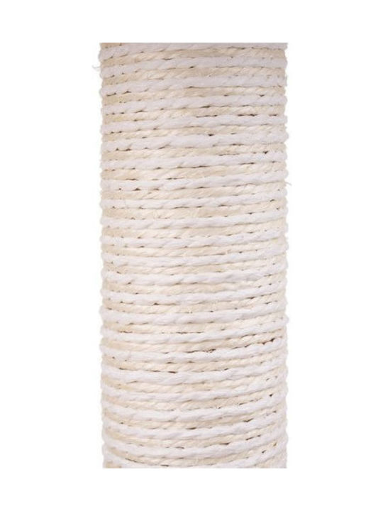 SPM Stâlp pentru zgâriat pisici Copaci pentru pisici Bej 2 niveluri 40x36x50cm