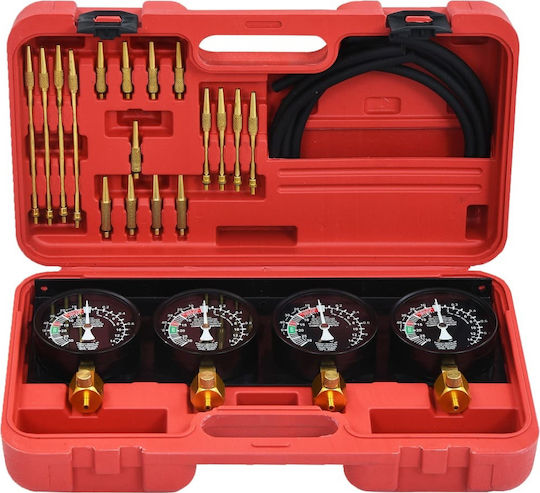 vidaXL Tool Set Carburetor Synchronization Set with Vacuum Connection