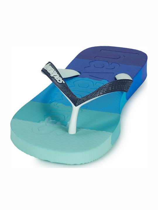 Top Logomania Men's Flip Flops Blue