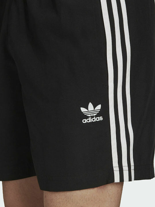Adicolor Classics 3-Stripes Ανδρικό Μαγιό Σορτς Μαύρο