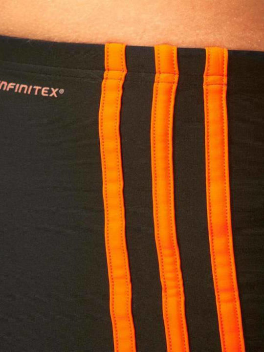 Infinitex 3-Stripes Boxer Men's Swimwear Shorts Black