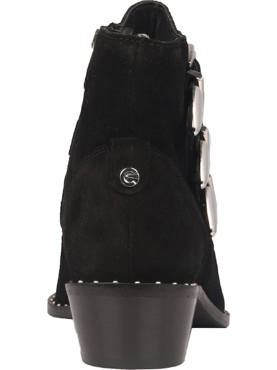 Dante MXGU0097W Leather Women's Ankle Boots Black