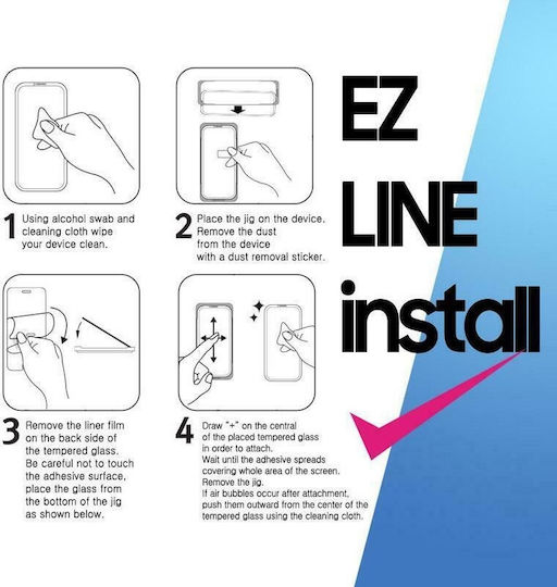 Whitestone Dome EZ Full Face Tempered Glass (iPhone 12 Pro Max)