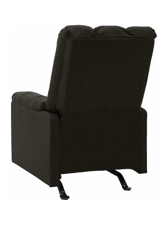 Πολυθρόνα Relax Massage με Υποπόδιο Μαύρο 71.5x96.5x100.5cm