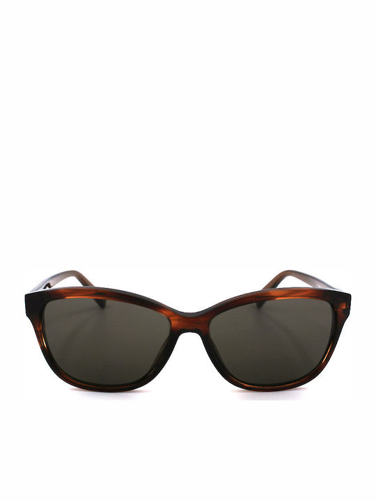 Nina Ricci Sunglasses Brown with Acetate Frame & Gray Lens Nina Ricci Sunglasses Brown with Acetate Frame & Gray Lens