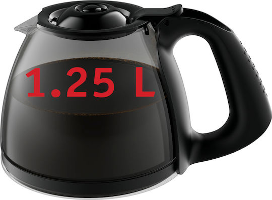 Tefal Includeo CM5338 Καφετιέρα Φίλτρου 1000W Black