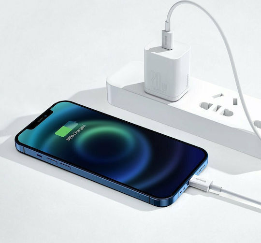 Baseus Superior USB-C to Lightning Cable 20W White 1.5m (CATLYS-B02)