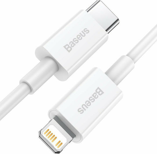 Baseus Superior USB-C to Lightning Cable 20W White 1.5m (CATLYS-B02)