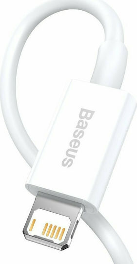 Baseus Superior Series USB-A to Lightning Cable White 2m (CALYS-C02)