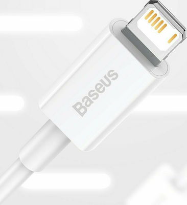 Baseus Superior Series USB-A la Cablu Lightning Alb 2m (CALYS-C02)