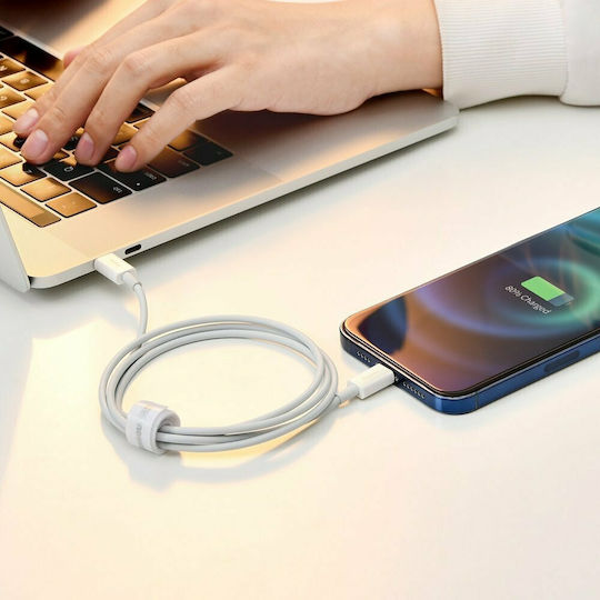 Baseus Superior Series USB to Lightning Cable Λευκό 1m (CALYS-A02)