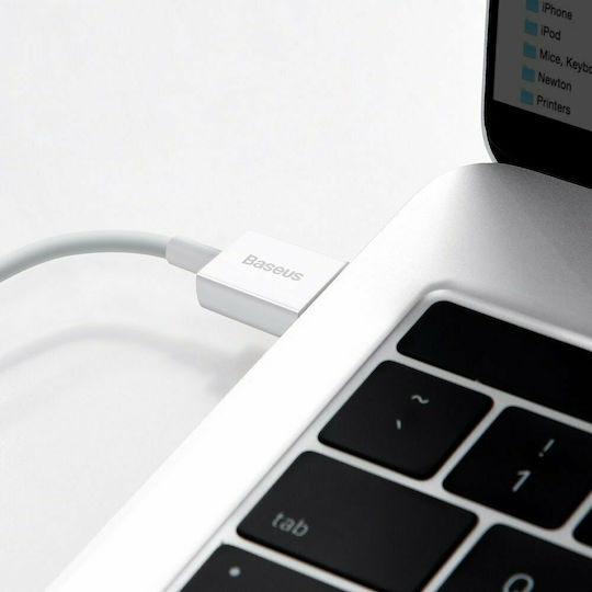 Baseus Superior Series USB-A to Lightning Cable White 2m (CALYS-C02)