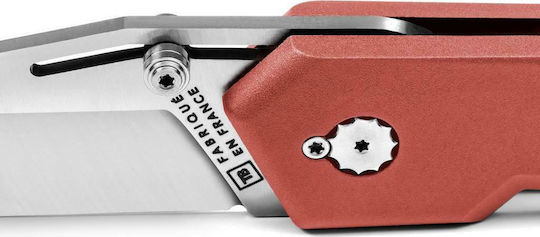 TB Outdoor Unboxer V2 Taschenmesser Dark Red