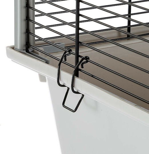 Ferplast 57059814 Metal Cage for Rabbits 78x48x70cm