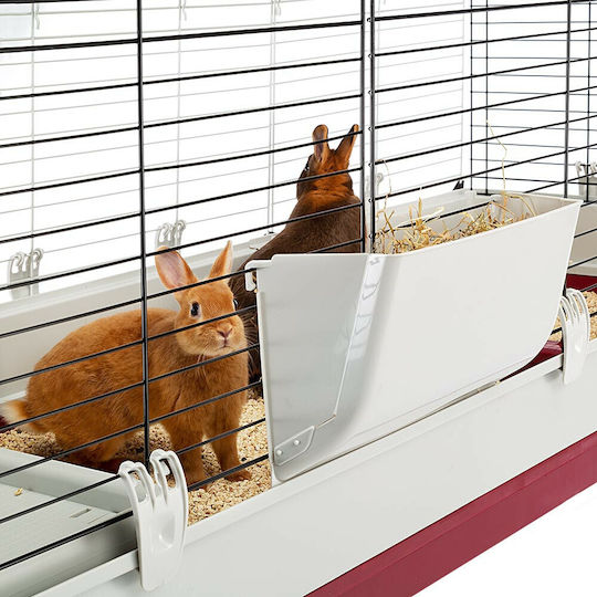 Ferplast 57072570 Wooden Cage for Rabbits 142x60x50cm