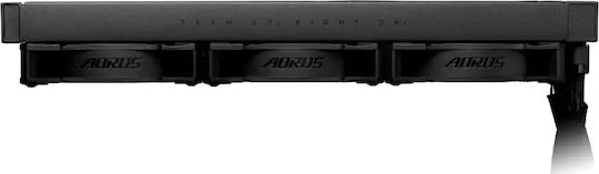 Gigabyte Aorus Waterforce X 360 CPU Water Cooling Triple Fan 120mm for Socket AM4/AM5/1200/115x with ARGB Lighting