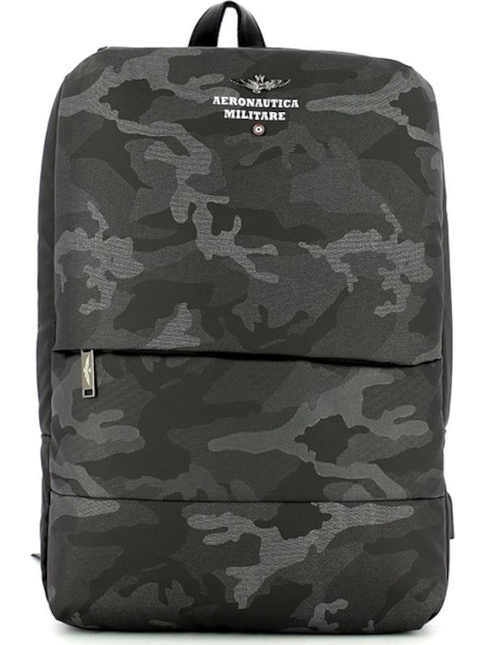 Aeronautica Militare Rucksack 16.7Es Schwarz Aeronautica Militare Rucksack 16.7Es Schwarz