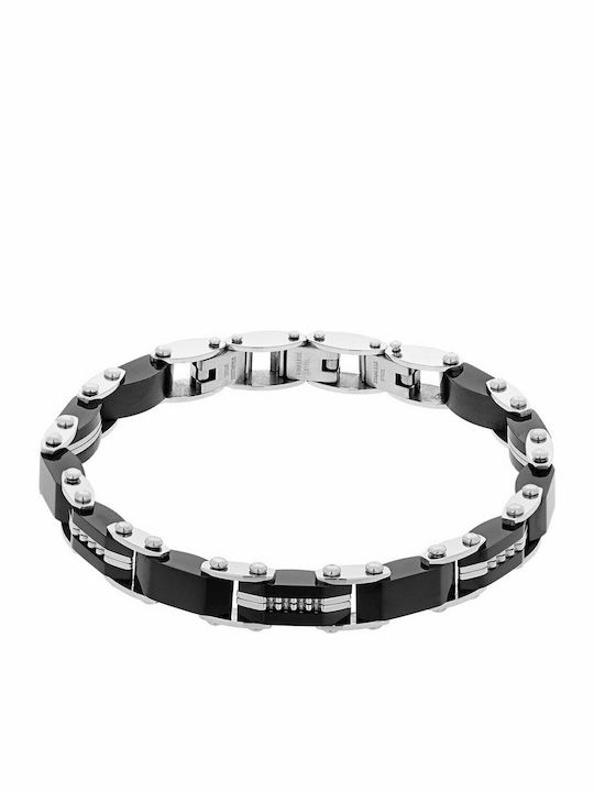 Visetti Herren Armband aus Stahl