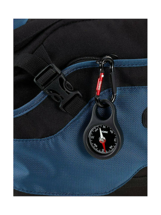 Troika Keychain Portofel Wegweiser Metalic Negru