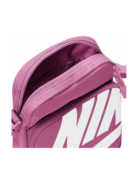Nike Heritage 2.0 Ανδρική Τσάντα Ώμου / Χιαστί σε Ροζ χρώμα