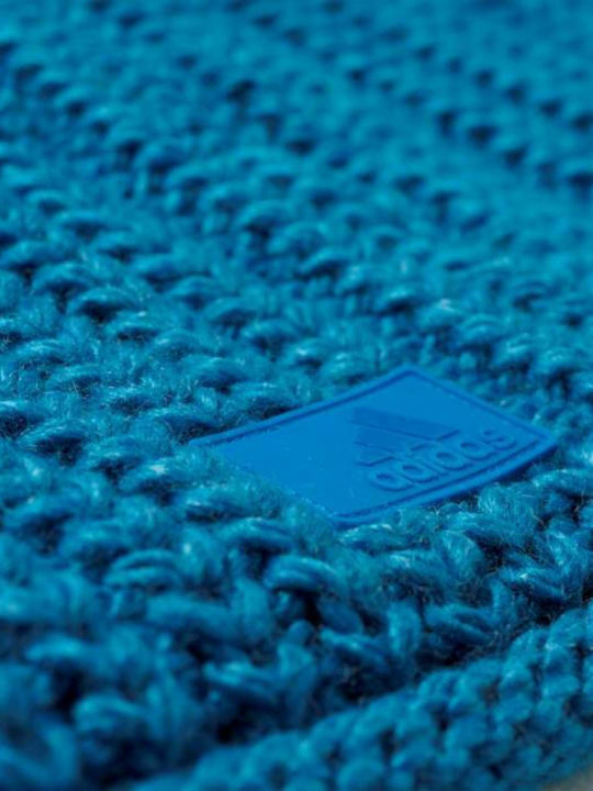 Adidas Climawarm Chunky Utility Γυναικείο Πλεκτό Κασκόλ Λαιμός Μπλε