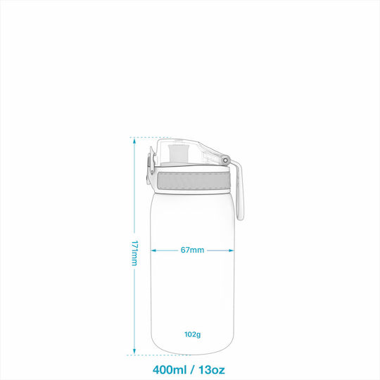 Ion8 Sport Pod Παιδικό Παγούρι Πλαστικό Non Spill Διάφανο 400ml