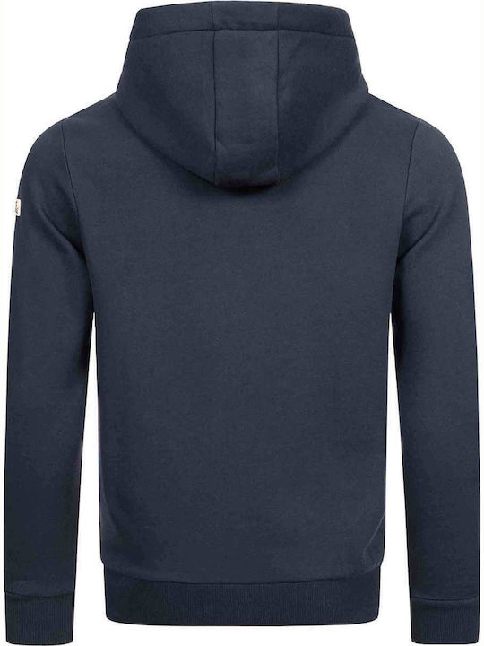 Lonsdale Men's Sweatshirt with Hood and Pockets Navy