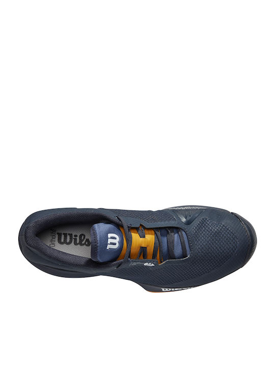 Wilson Kaos Swift Ανδρικά Παπούτσια Τένις για Όλα τα Γήπεδα Μπλε