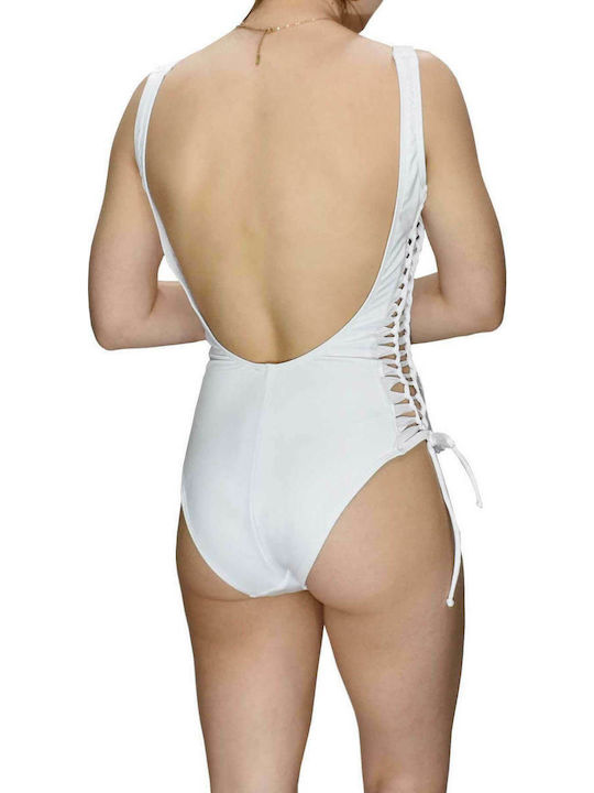 Blu4u One-Piece Swimsuit White