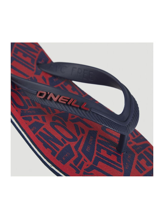 O'neill Παιδικές Σαγιονάρες Flip Flops Navy Μπλε Blu Ditsy Cork