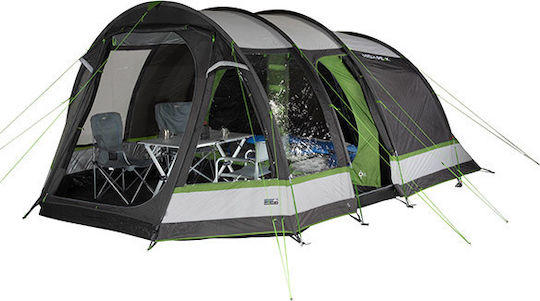 High Peak High Peak Bozen 5.0 Winter Camping Tent Tunnel Green with Double Cloth for 5 People 495x300x200cm