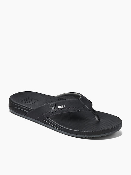 Reef Cushion Spring Men's Flip Flops Black