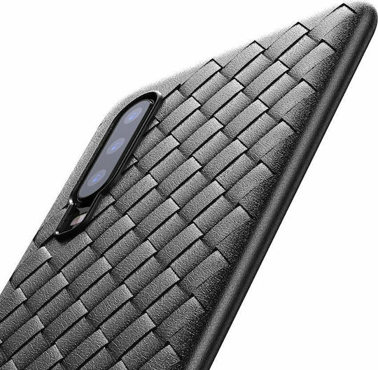 Baseus BV Weaving Back Cover Silicon Negru (Huawei Mate 20 Pro)