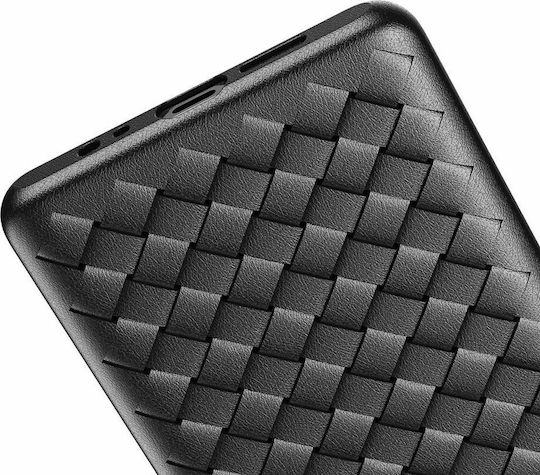 Baseus BV Weaving Back Cover Silicon Negru (Huawei Mate 20 Pro)